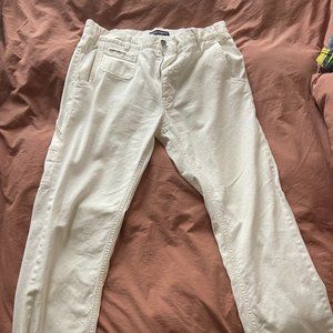 Dolce & Gabbanna White Vintage Jeans Size 30 Waist Regular Fit
